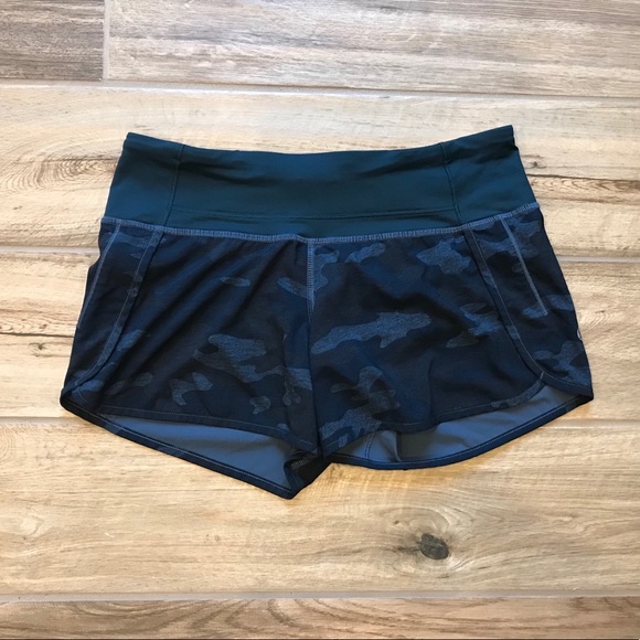 lululemon athletica Pants - Lululemon Run Times Short - Lotus Camo Oil Slick